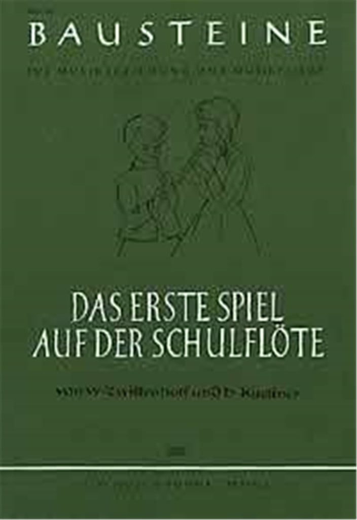 Erste Spiel Auf Der Schulflote